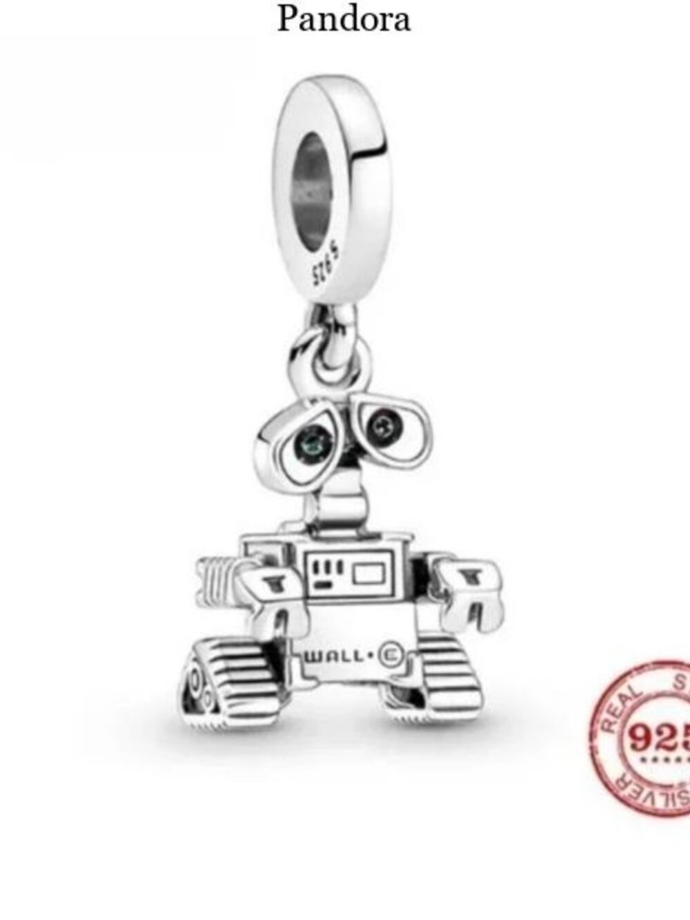 Pandora Disney Pixars Sterling Silver 925 Wall E Bracelet Charm